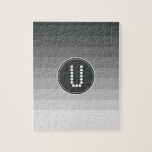 Challenging Onyx Monogrammed Pussel