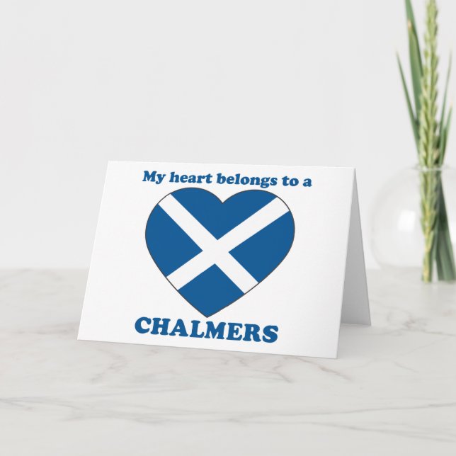 Chalmers Helgkort (Framsida)