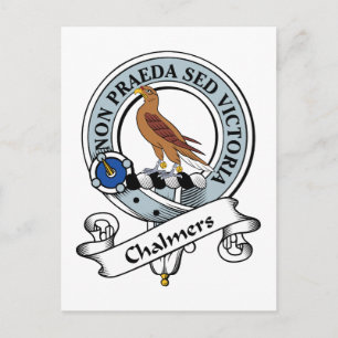 Chalmers Klan Badge Vykort