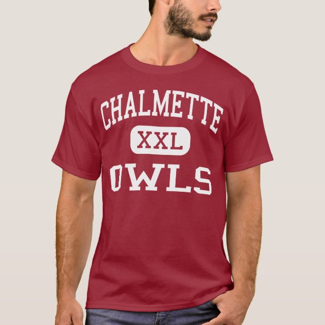 Chalmette - ugglor - kick - Chalmette Louisiana Tee (Framsida)