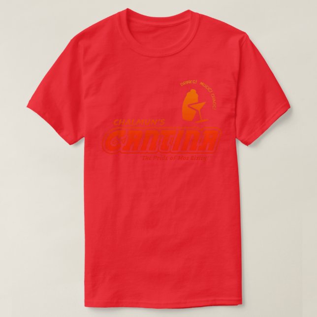 Chalmuns Cantina T Shirt (Design framsida)