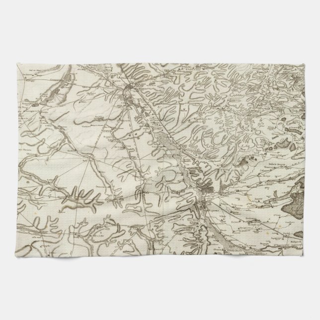 Chalonsen champagne kökshandduk (Horisontell)