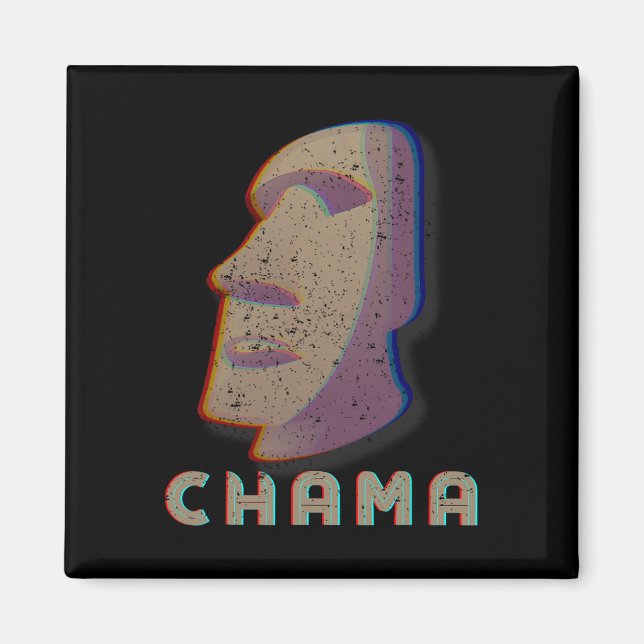 Chama Fighter Mma Fläkt Jjb Boxing Muay Thai Kickb Magnet (Framsidan)