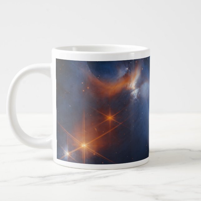 Chamaeleon I Mörk Molecular Cloud Jumbo Mugg (Vänster)