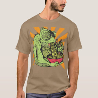 Chamaleon Ramen Noodles T Shirt