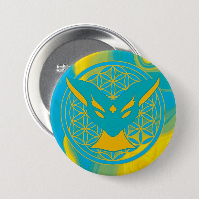 Chamalion Knapp (Framsida & baksida)