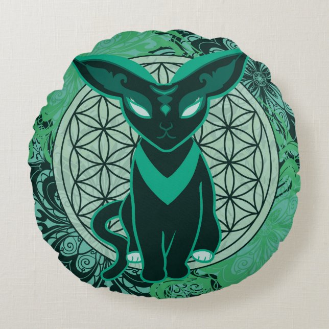 Chamalion Verpy Rund Kudde (Framsidan)