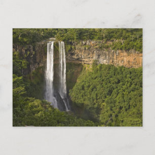 Chamarel vattenfall-högst på Mauritius, över Vykort