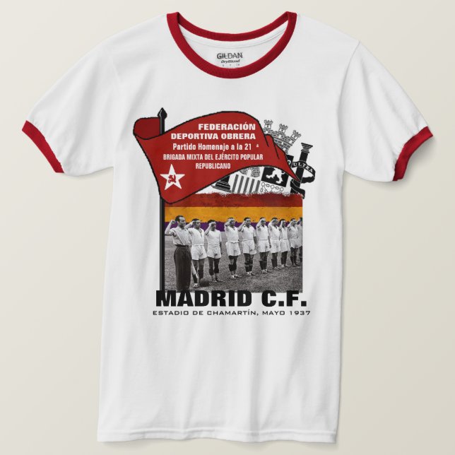 CHAMARTÍN 1937 TEE (Design framsida)