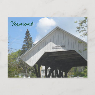 Chamberlin Bridge-Vermont Vykort