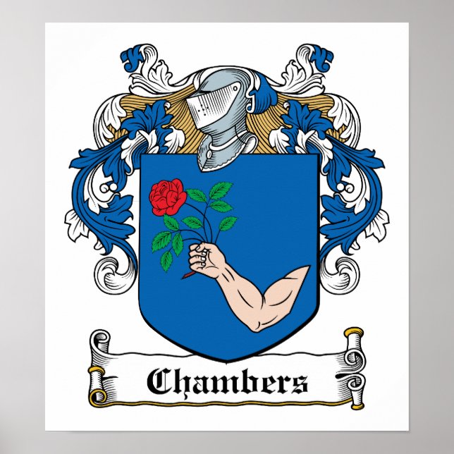 Chambers Family Crest Poster (Framsidan)