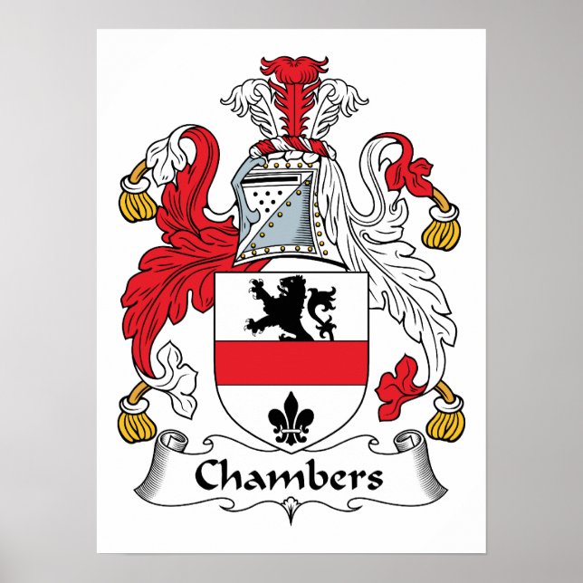 Chambers Family Crest Poster (Framsidan)