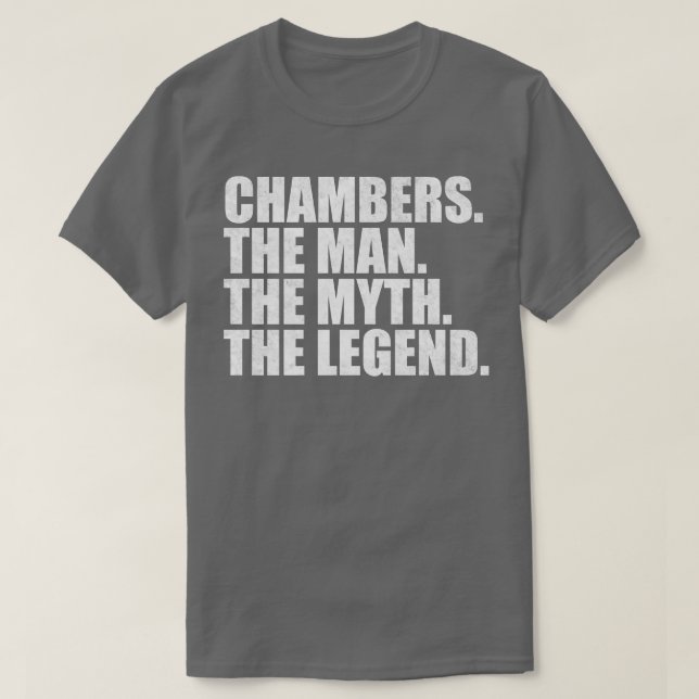 Chambers Family namn Chambers Efternamn Ch T Shirt (Design framsida)
