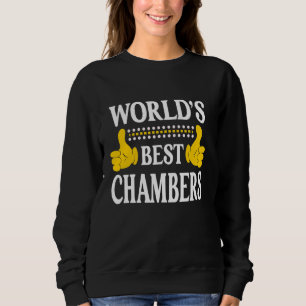 Chambers Surname Team Family Efternamn World's Bes T Shirt