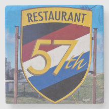 Chamblee, 57:e Fighter Restaurant Sign, Georgien