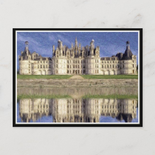 Chambord Castle Vykort (Framsida)