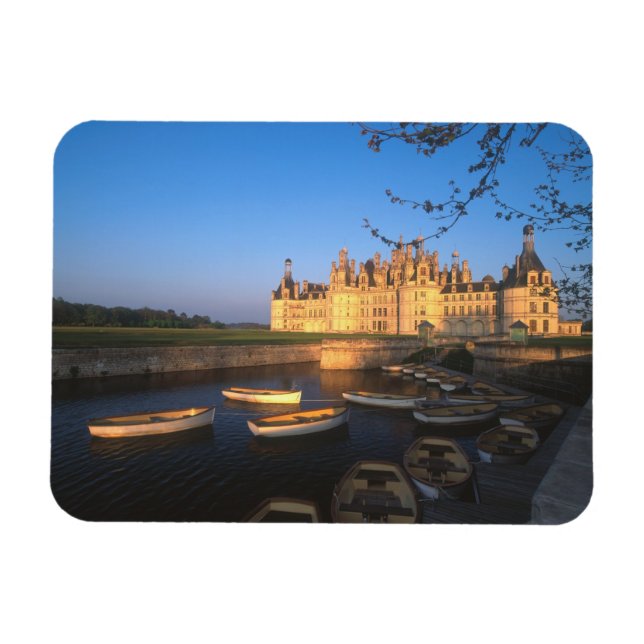 Chambord Chateau, Loire Valley, Loir-et-Cher Magnet (Horisontell)