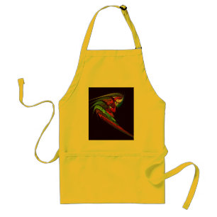 Chameleon Abstrakt Art Apron Förkläde