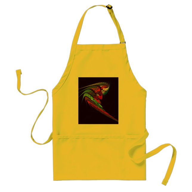Chameleon Abstrakt Art Apron Förkläde (Framsidan)