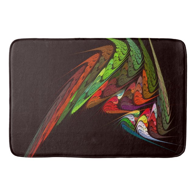 Chameleon Abstrakt Art Badrumsmatta (Framsidan)