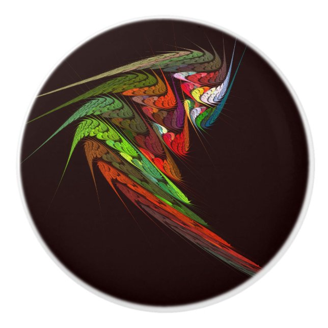 Chameleon Abstrakt Art Knopp (Framsidan)