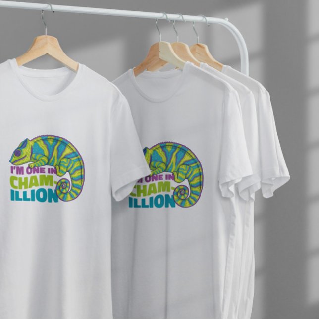 Chameleon Animal Pun Funny T Shirt (Skapare uppladdad)