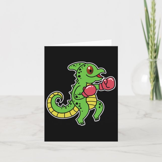 Chameleon Boxing Kort (Framsida)