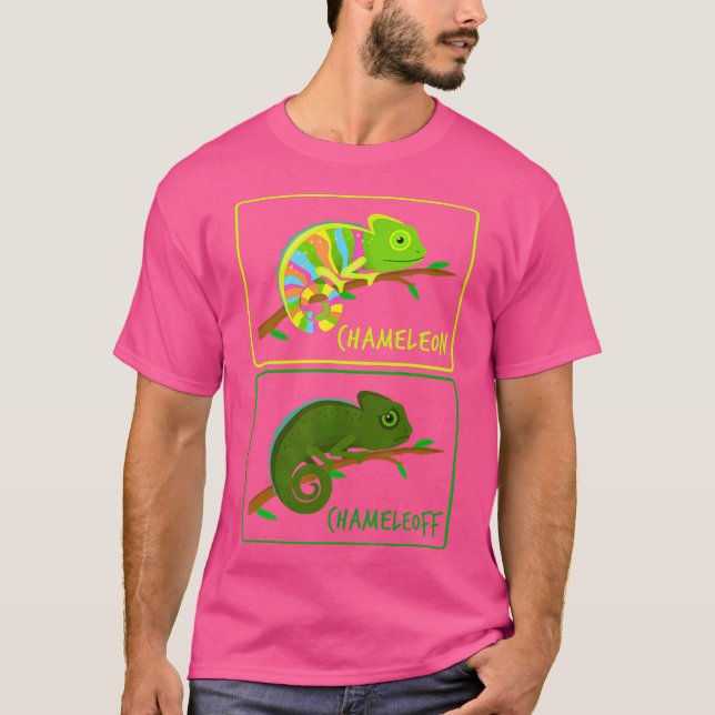 Chameleon Chameleoff T Shirt (Framsida)