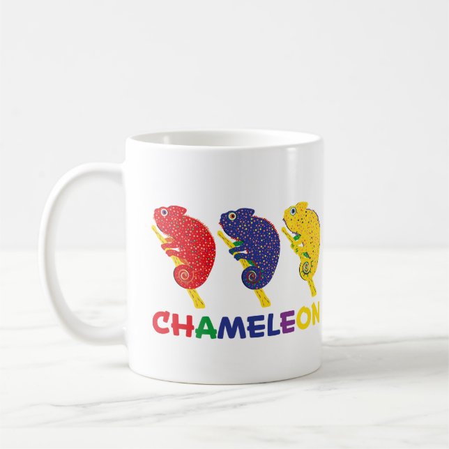 Chameleon Changing Kaffemugg (Vänster)