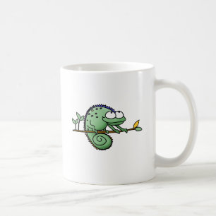 Chameleon Cute Funny Kaffemugg