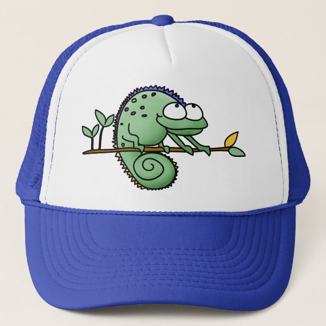 Chameleon Cute Funny Keps (Framsida)