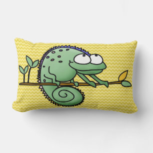 Chameleon Cute Funny Lumbarkudde