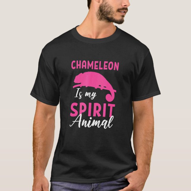 Chameleon Emotional Person T Shirt (Framsida)