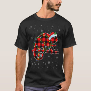 Chameleon jultomten Hat Cute Animals Julafton Li T Shirt
