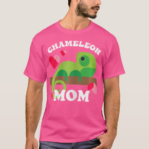 Chameleon Mamma Zookeeper Lizard Reptiles Pets Cha T Shirt