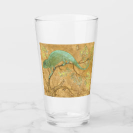 Chameleon (ödla) (Reptile) (Mughal Art) (asiatisk) Glaskopp