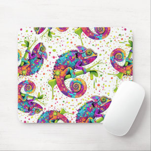 Chameleon Paint Stains Watercolor Stil Musmatta