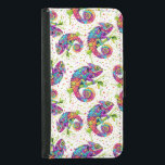 Chameleon Paint Stains Watercolor Stil Plånboksfodral För Samsung Galaxy S5<br><div class="desc">Chameleon Paint Stains Watercolor Stil bizarre surreal art. Original Vector Logotyp Illustration Copyright BluedarkArt.</div>