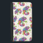 Chameleon Paint Stains Watercolor Stil Plånboksfodral För Samsung Galaxy S5<br><div class="desc">Chameleon Paint Stains Watercolor Stil bizarre surreal art. Original Vector Logotyp Illustration Copyright BluedarkArt.</div>