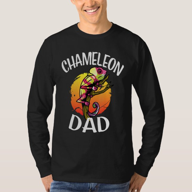 Chameleon Pappa T Shirt (Framsida)
