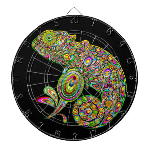 Chameleon Psychedelic Fantasy Darttavla