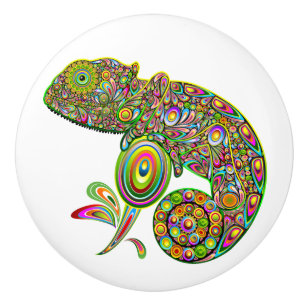 Chameleon Psychedelic Fantasy Knopp