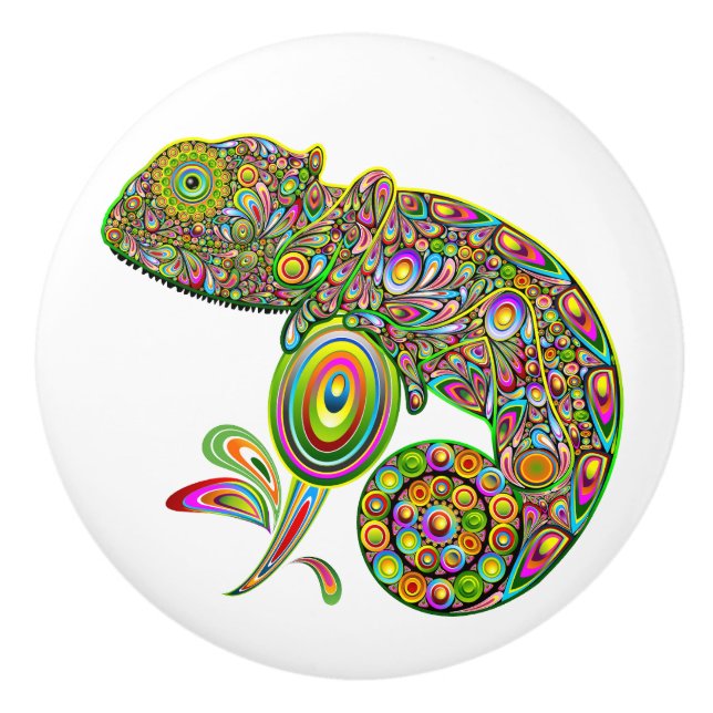 Chameleon Psychedelic Fantasy Knopp (Framsidan)