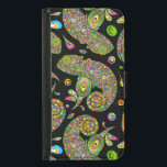 Chameleon Psychedelic Fantasy Plånboksfodral För Samsung Galaxy S5<br><div class="desc">Fantastisk Abstrakt Chameleon gjorde på Vector Graphic Art och skapade först de färgstarka och psykedeliska dropparna och cirklarna inslag och monterade dem sedan för att skapa Chameleeons form. Copyright BluedarkArt.</div>