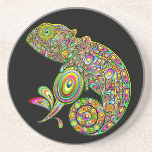 Chameleon Psychedelic Fantasy Underlägg