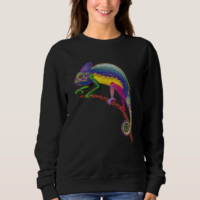 Chameleon Reptile Keeper Herpetologist Animal T Shirt (Framsida)