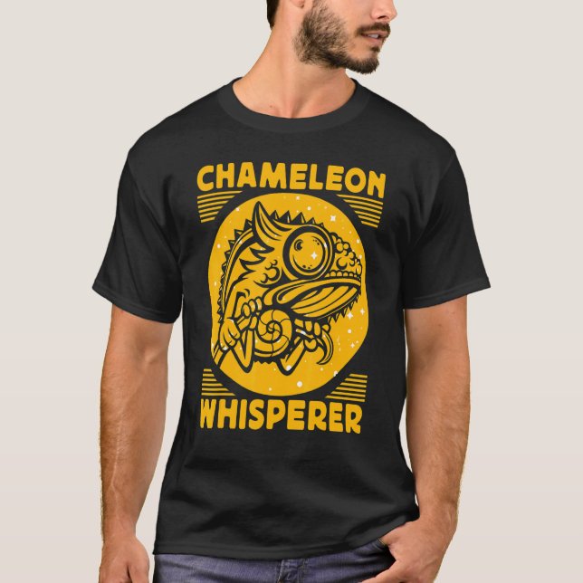 Chameleon Say T Shirt (Framsida)