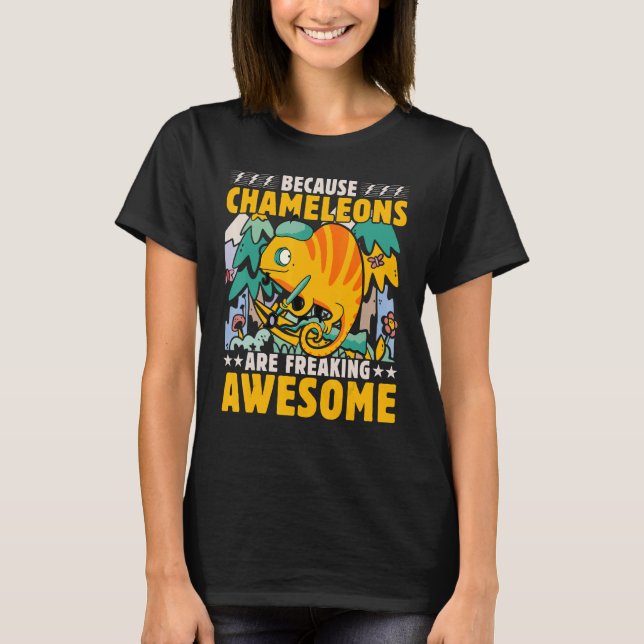 Chameleon Sayed 7 T Shirt (Framsida)