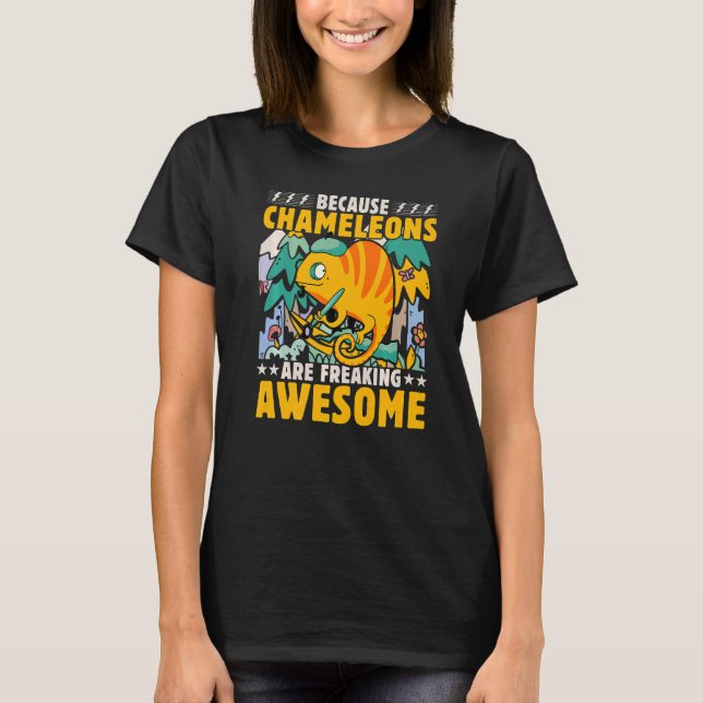 Chameleon Sayed 7 T Shirt (Framsida)