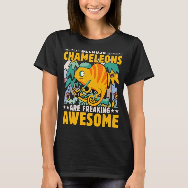 Chameleon Sayed 7 T Shirt (Framsida)